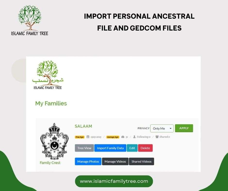 Islamic Heritage,
Family Tree,
Ancestry Journey,
Islamic Genealogy,
PAF Import,
GEDCOM Files,
Ancestral Connections,
Family Legacy,
Islamic Tradition,
Roots Revealed