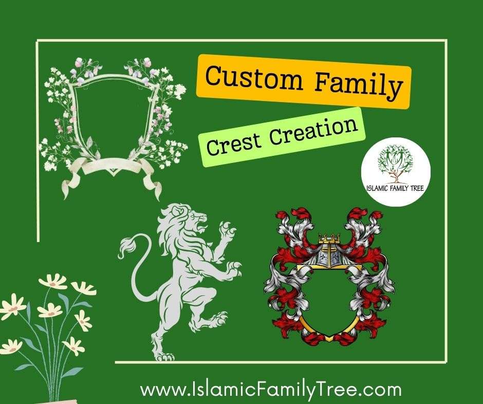 Custom and unique Family Crest Creation