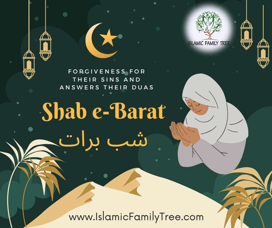 Shab-e-Barat
https://islamicfamilytree.com
The night of Shab-e-Barat is when Muslims who are repentant are forgiven of their sins and their prayers are answered by Allah (SWT). Muslims believe that Allah (SWT) determines every living thing's destiny for the upcoming year on this night. Muslims are urged by this to pray and beg for forgiveness tonight.
To reap the benefits, some Muslims also decide to fast and offer more prayers during the night and on this day.