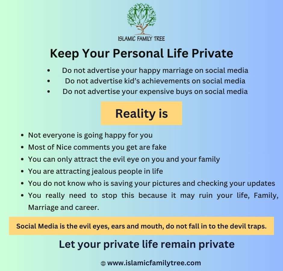 Keep Your Personal Life Private