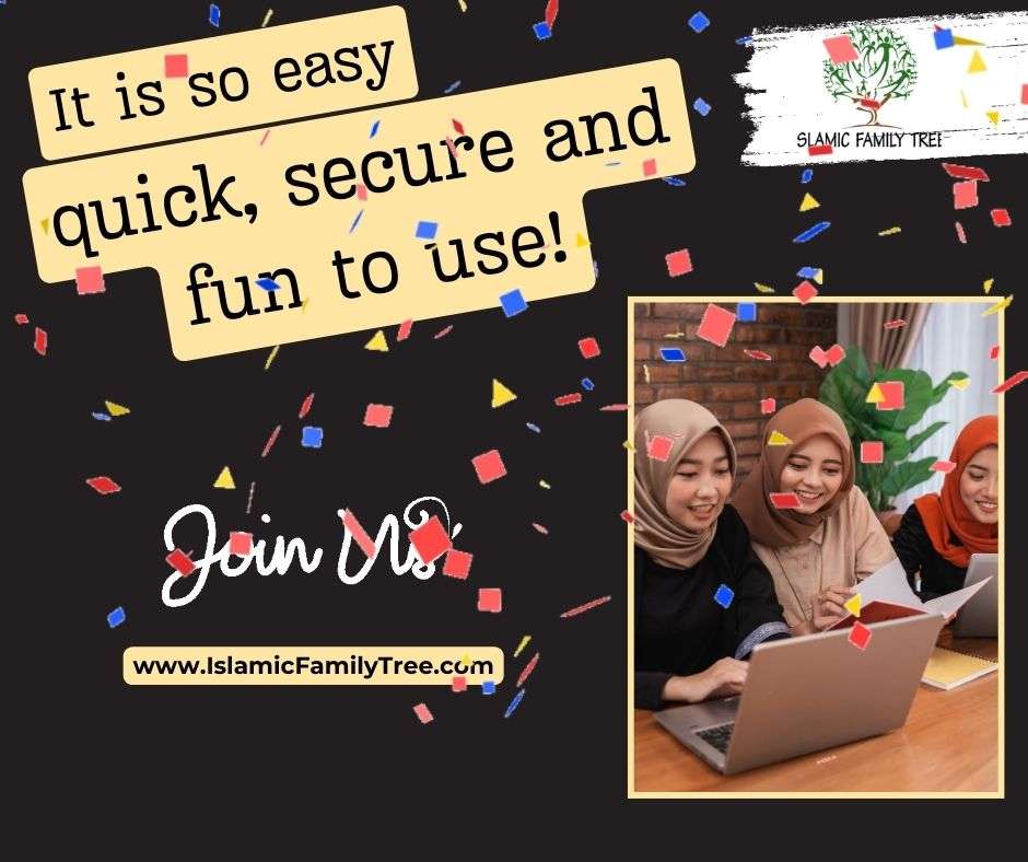 Sign up with Islamic Family Tree